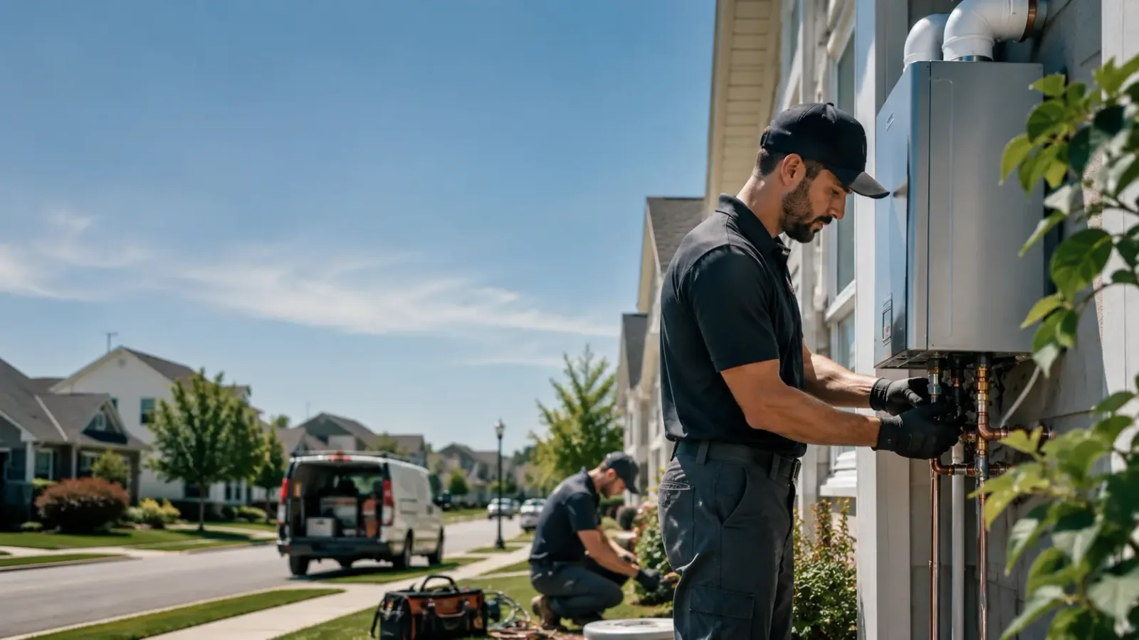 Tankless Water Heater Installation in Brookline, MO
